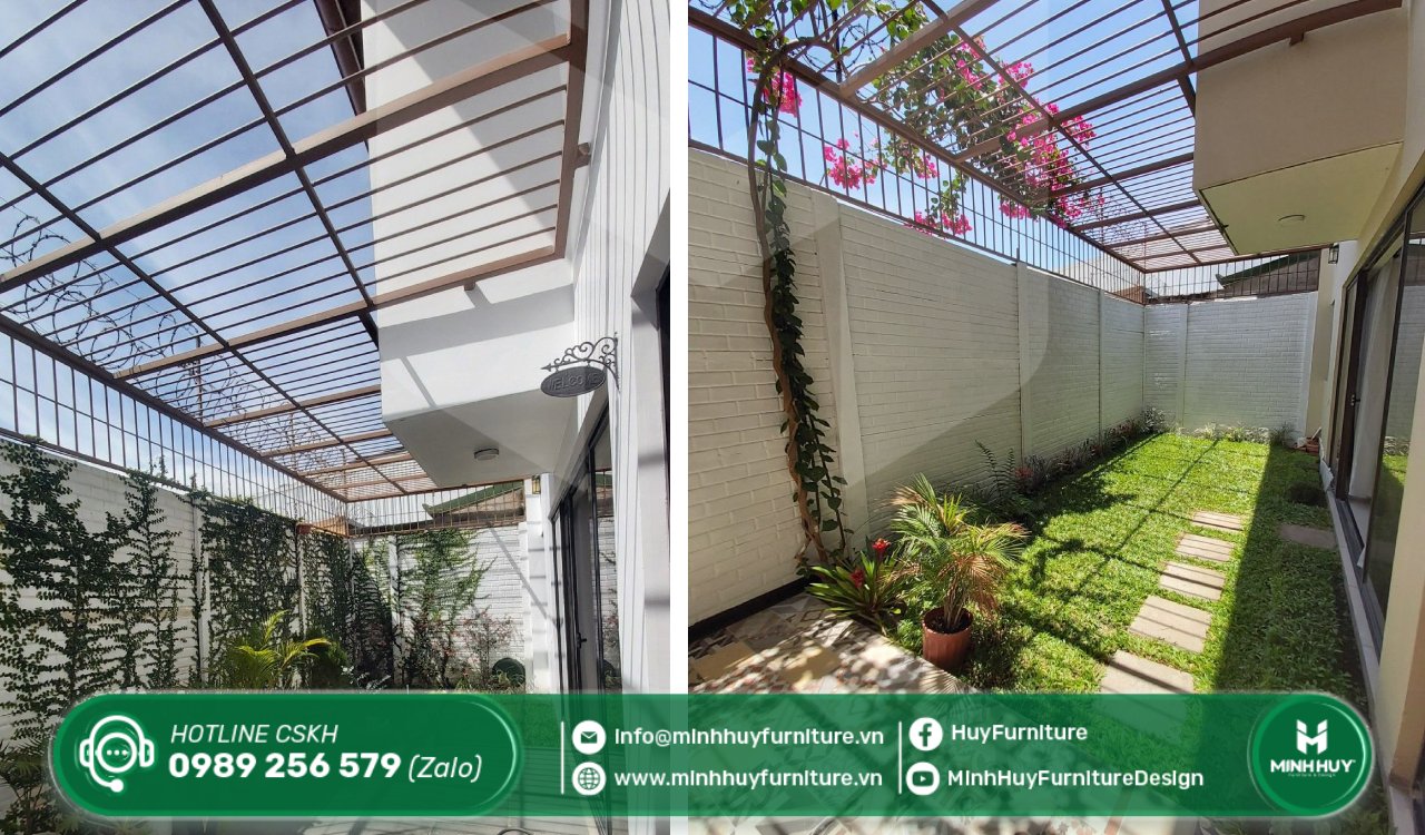 xưởng làm khung sắt bảo vệ sân trước quận phú nhuận tphcm