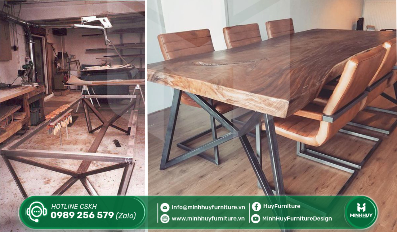làm chân bàn sắt nhà bè tphcm