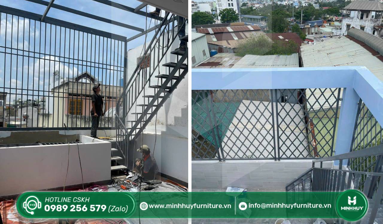 làm khung sắt theo yêu cầu huyện bình chánh tphcm