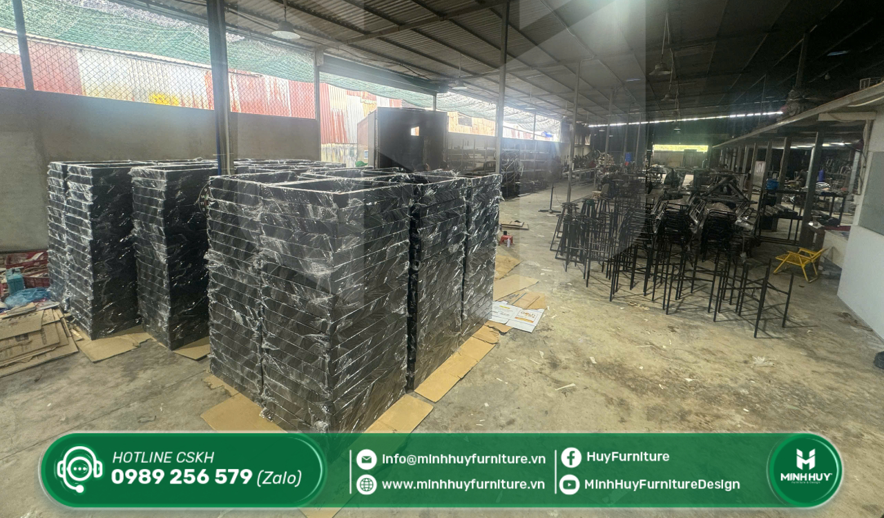 đơn vị làm khung sắt sơn tĩnh điện cần giờ tphcm