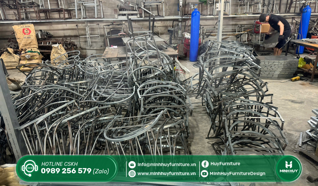 xưởng thi công khung sắt lan can quận 3 tphcm giá rẻ