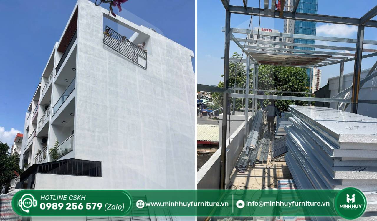 xưởng thi công khung sắt theo yêu cầu cần giờ tphcm giá rẻ