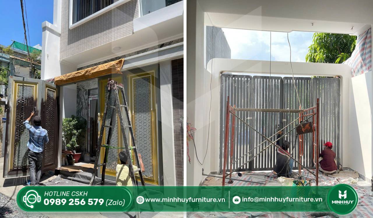 làm khung sắt theo yêu cầu nhà bè tphcm