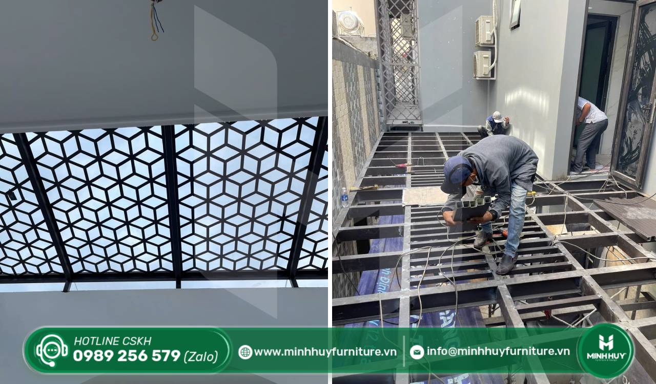 thi công khung sắt theo yêu cầu quận 10 tphcm