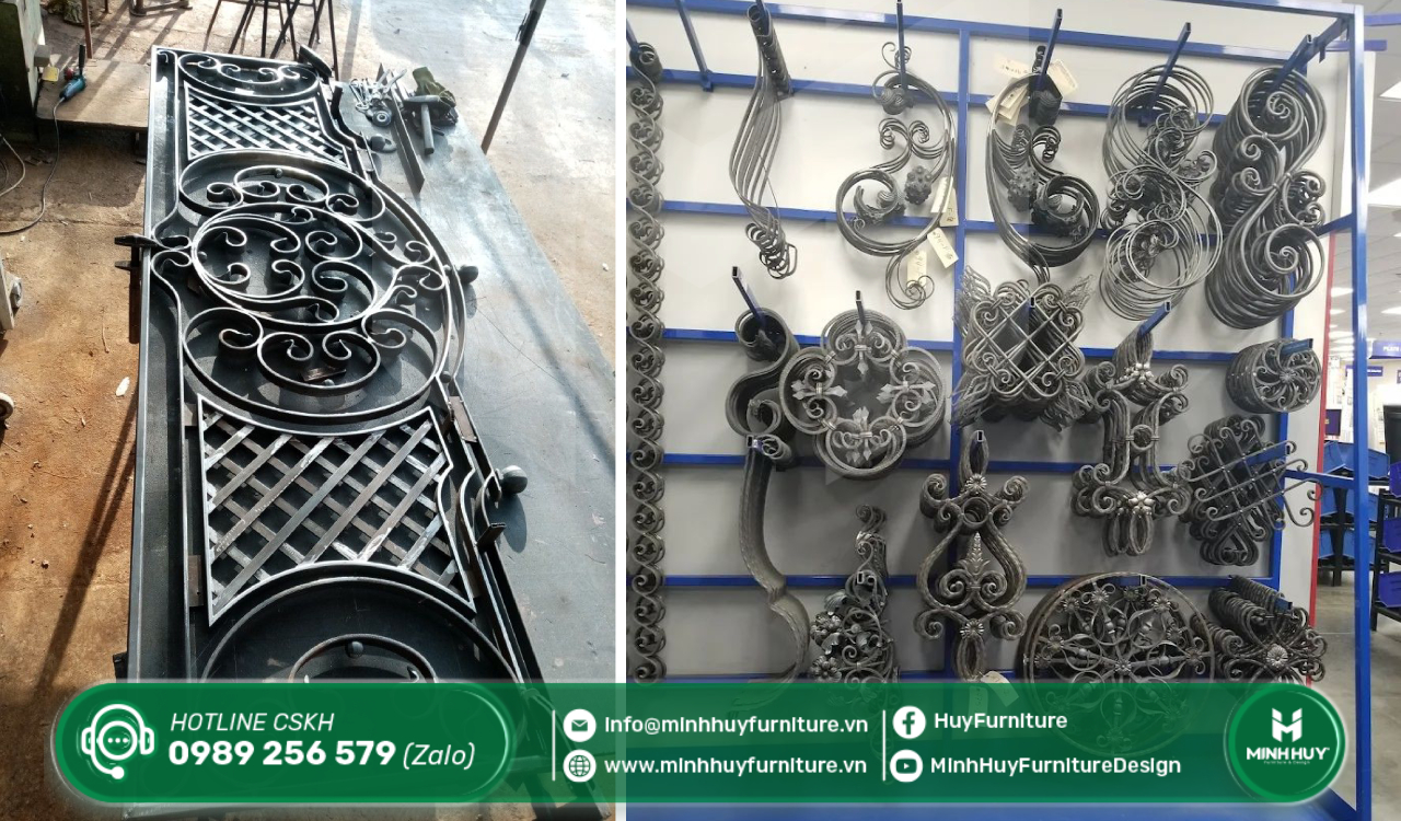 làm khung sắt lan can quận 8 tphcm giá rẻ