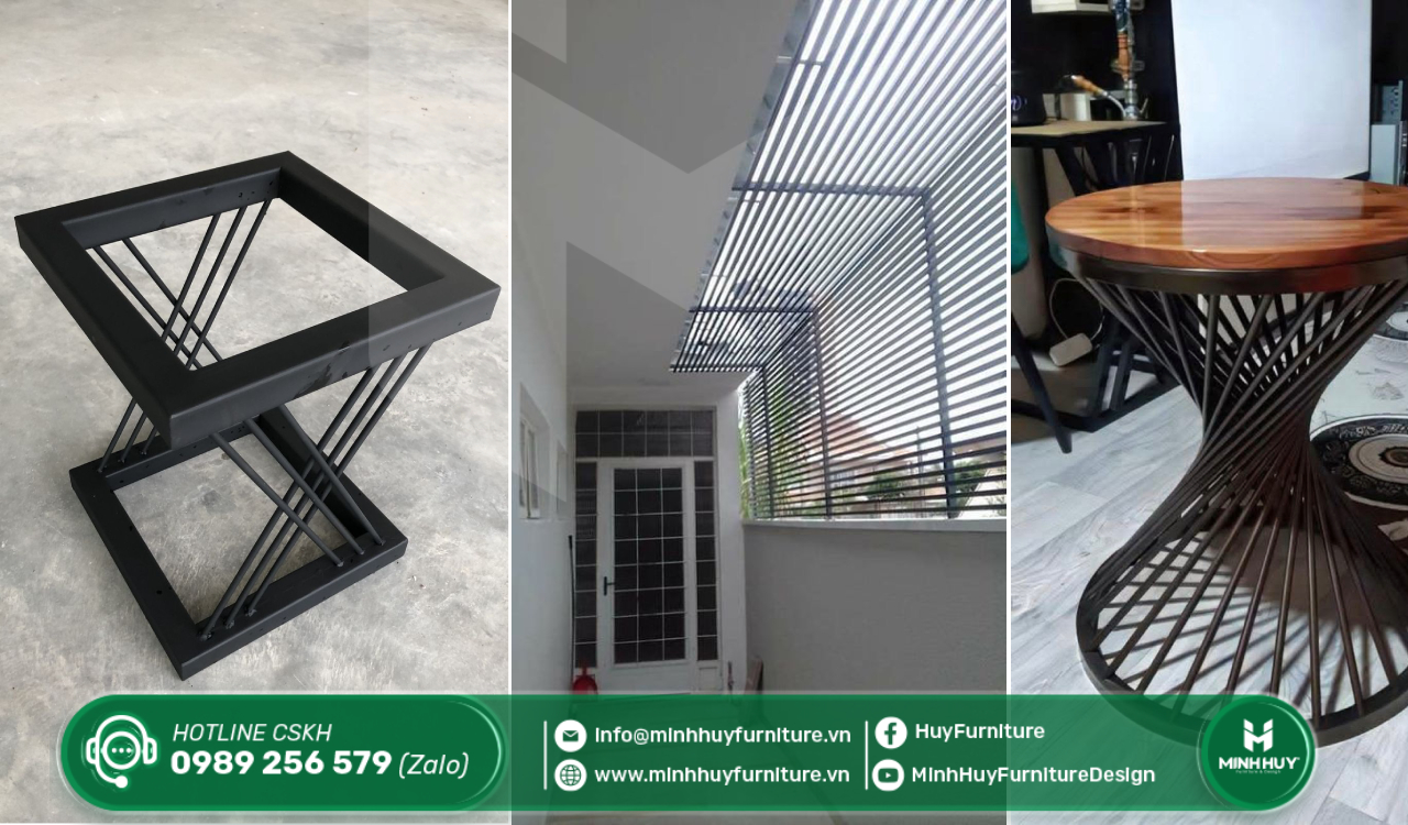 thi công khung sắt sơn tĩnh điện cần giờ tphcm