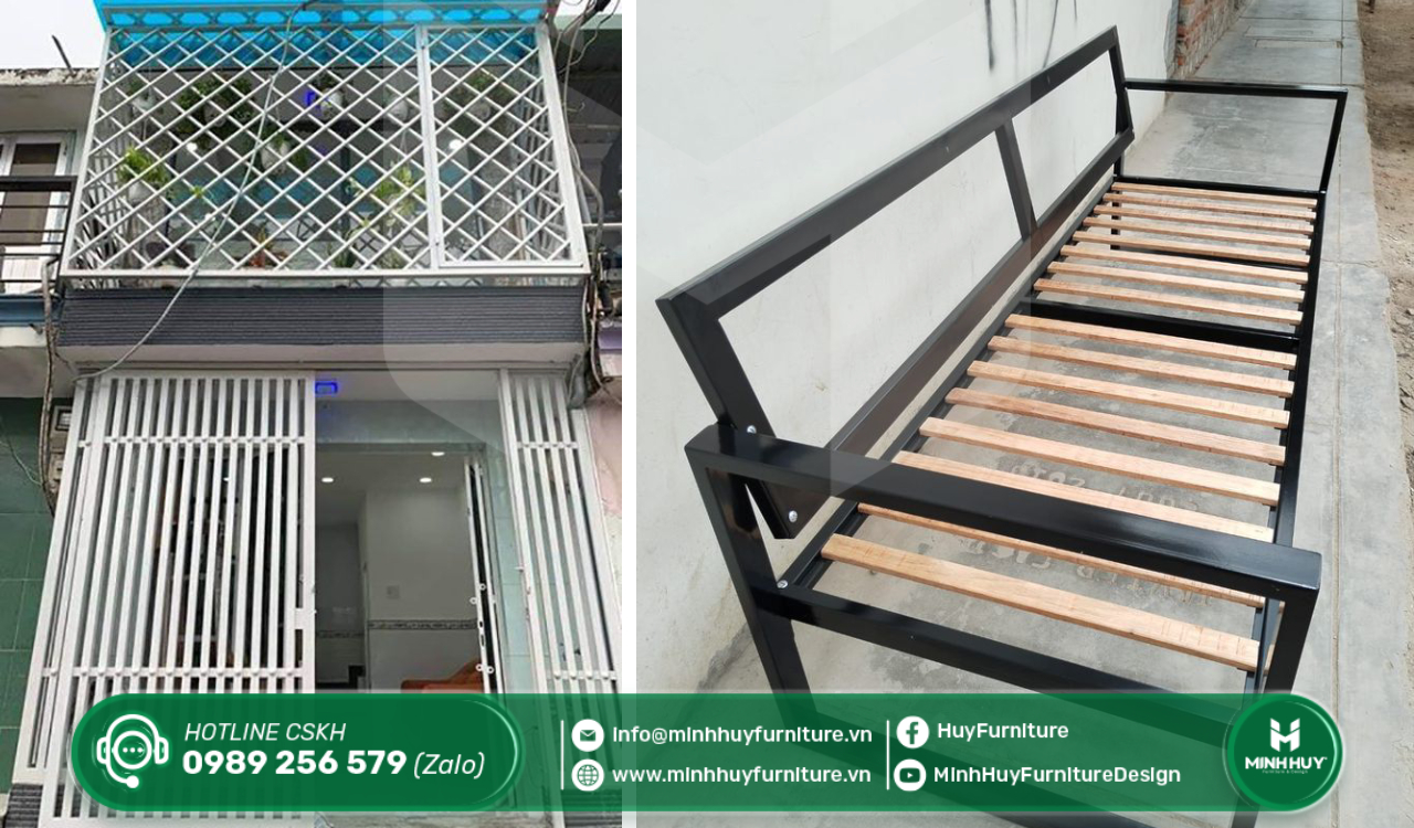 báo giá làm khung sắt sơn tĩnh điện hóc môn tphcm