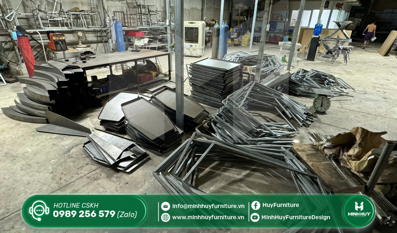 báo giá thi công khung sắt sơn tĩnh điện quận bình tân tphcm