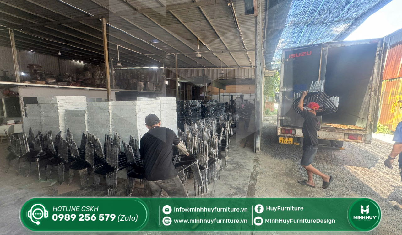 xưởng thi công khung sắt sơn tĩnh điện quận bình thạnh tphcm