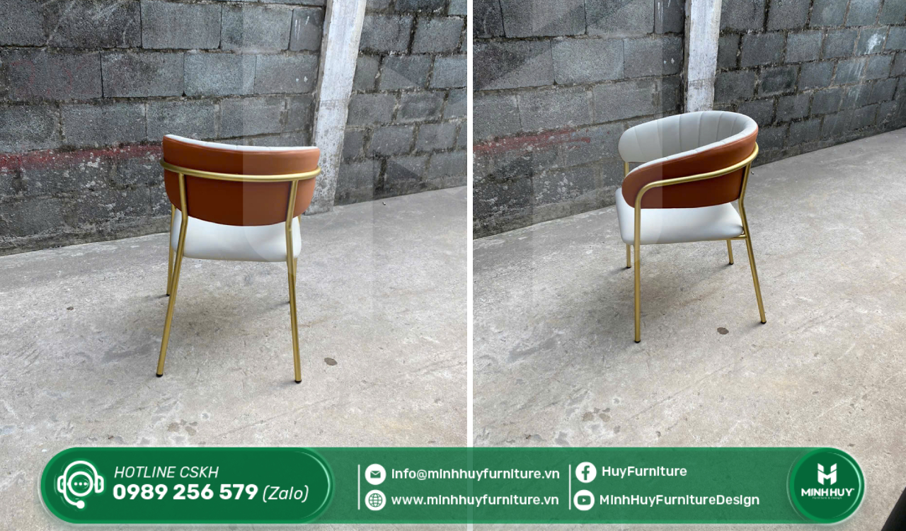 mẫu bộ bàn ăn gia đình inox mạ vàng đẹp