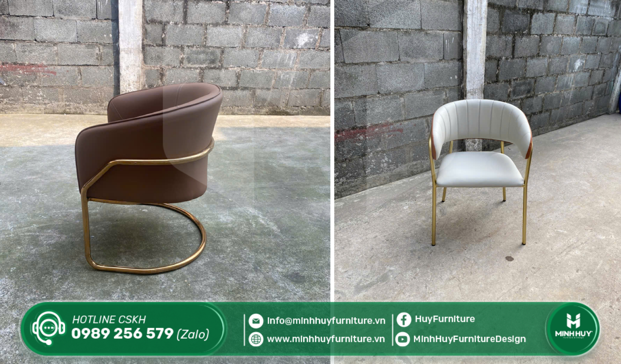 mẫu bộ bàn ăn gia đình inox mạ vàng đẹp