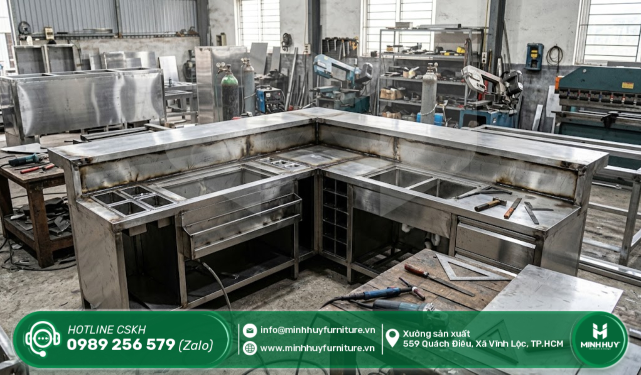 gia công inox giá rẻ quận 7 tphcm