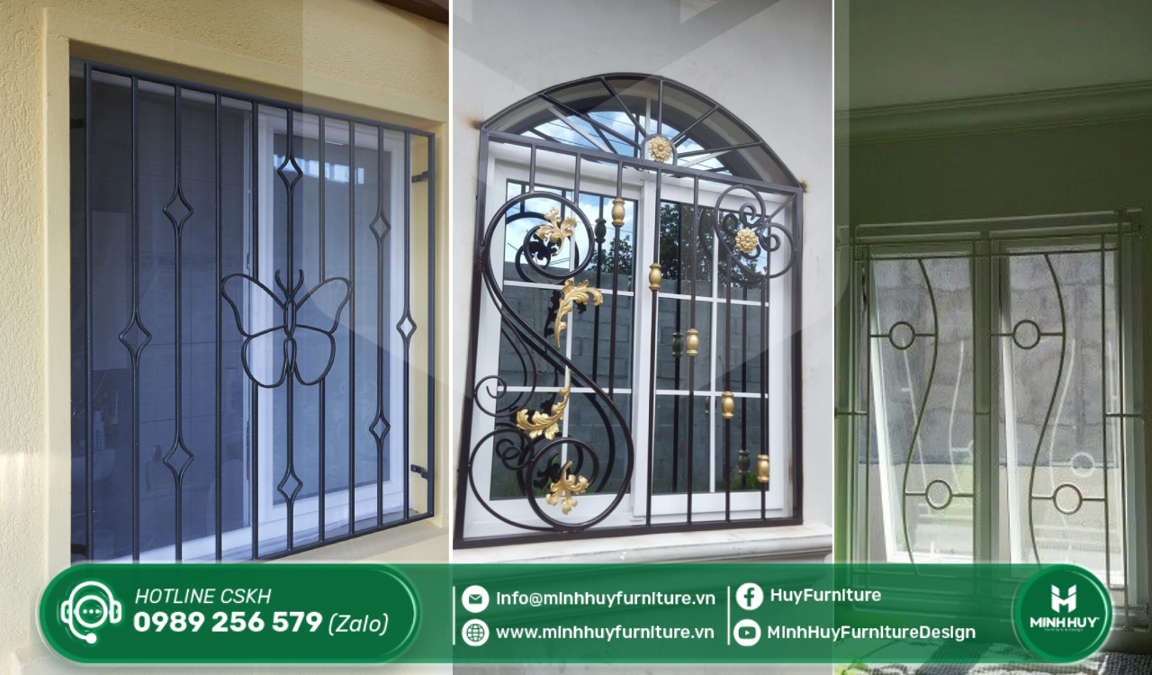xưởng làm khung sắt bảo vệ cửa sổ quận 4 tphcm