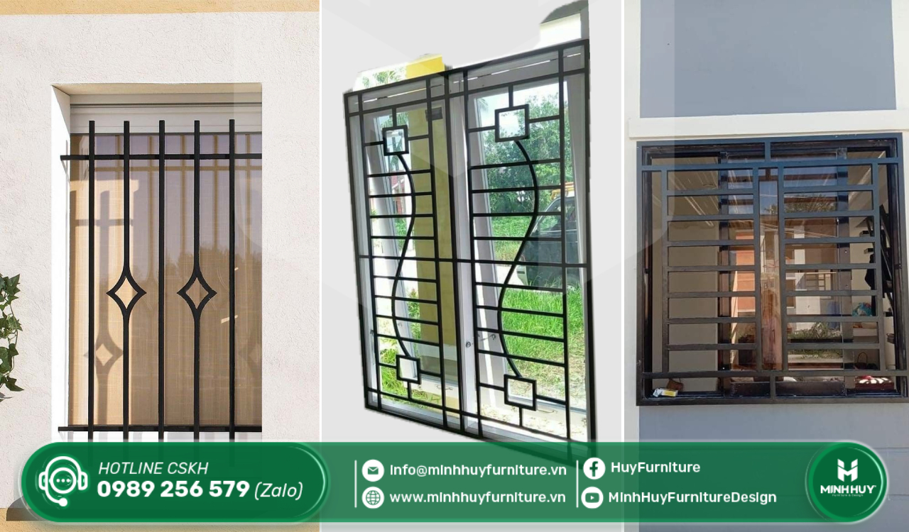 thi công khung sắt bảo vệ cửa sổ quận 5 tphcm