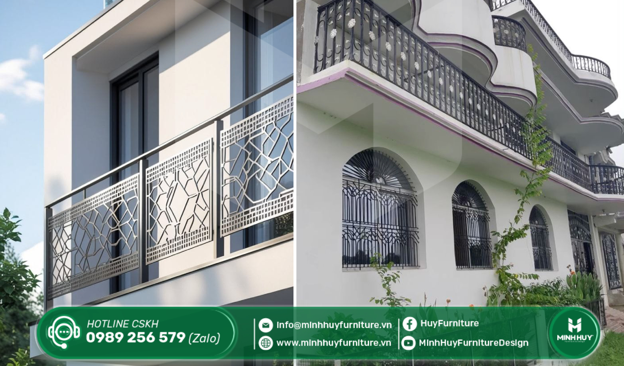 xưởng làm khung sắt lan can quận gò vấp tphcm