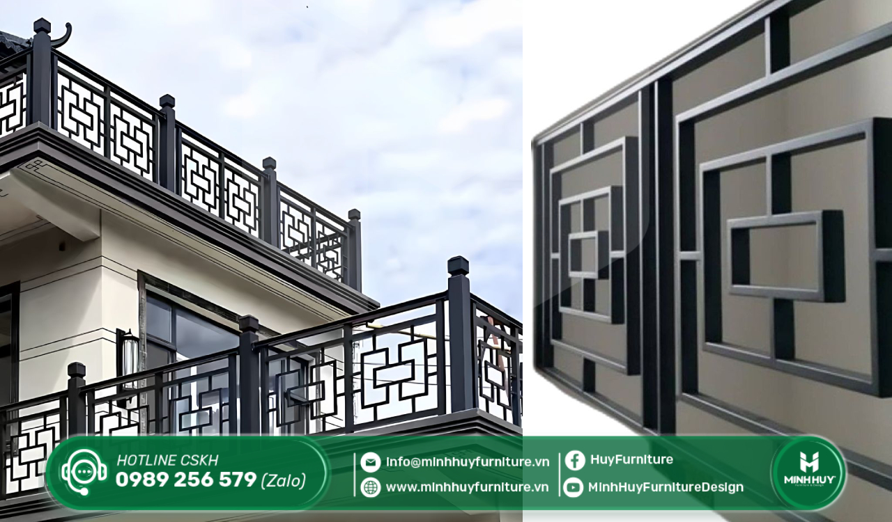 thi công khung sắt lan can quận tân phú tphcm