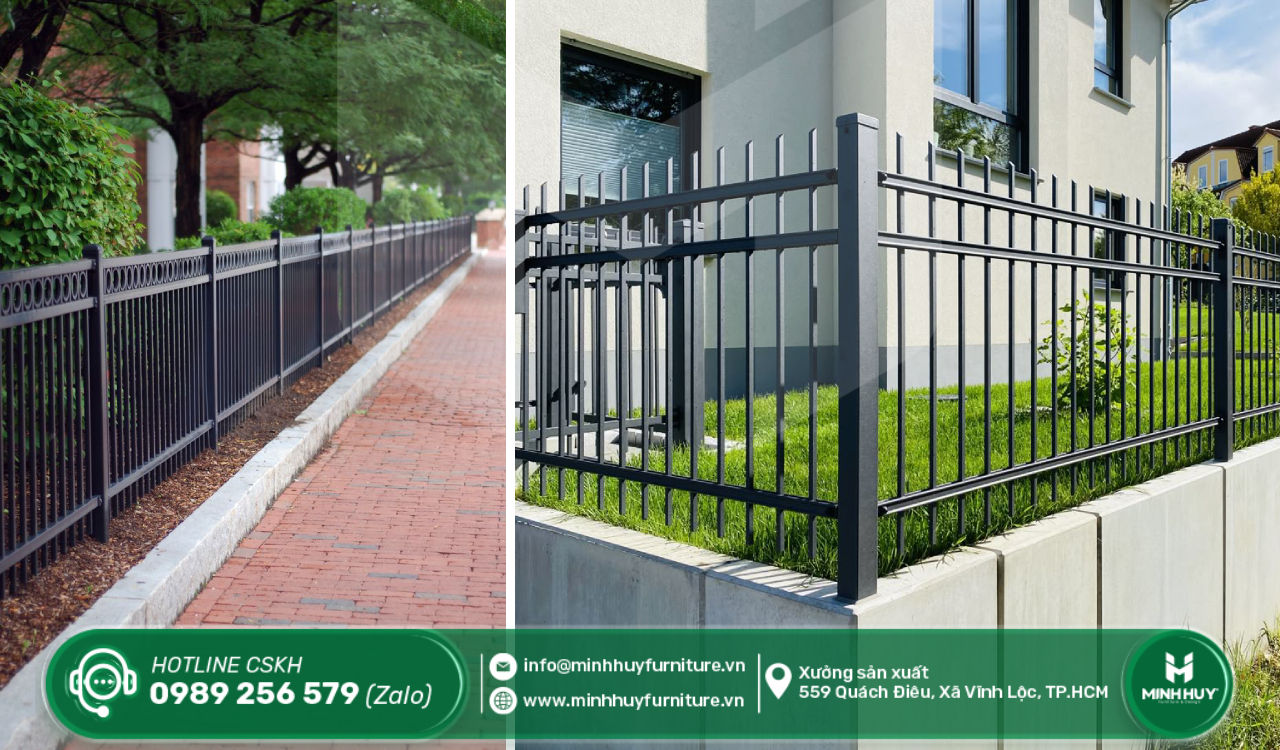 thi công khung hàng rào sắt củ chi tphcm
