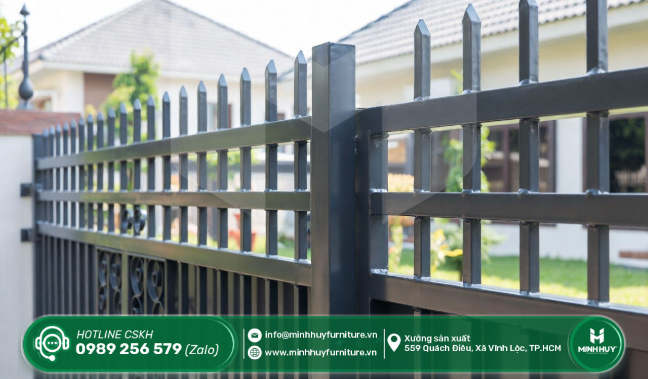 xưởng thi công khung hàng rào sắt huyện bình chánh tphcm giá rẻ