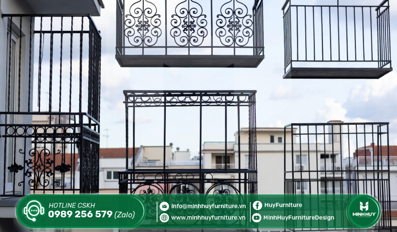 thi công khung sắt bảo vệ sân thượng quận 12 tphcm