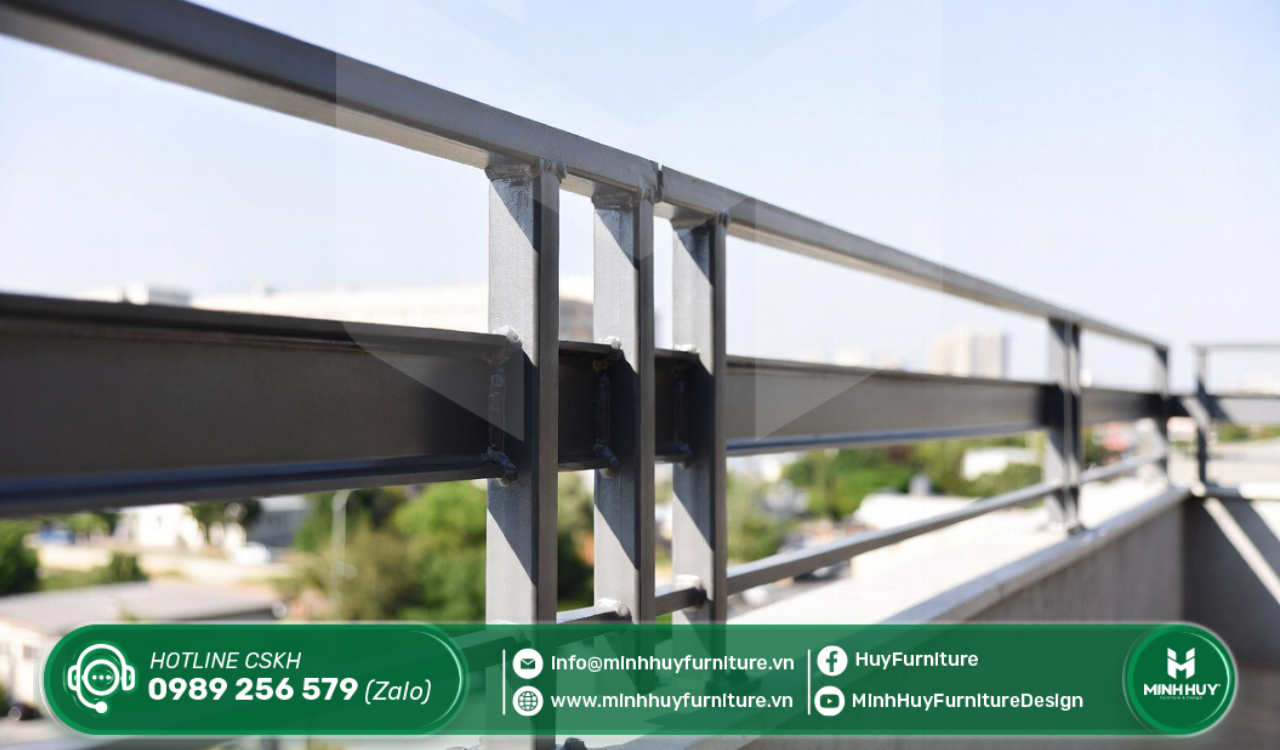 thi công khung sắt bảo vệ sân thượng thủ đức tphcm