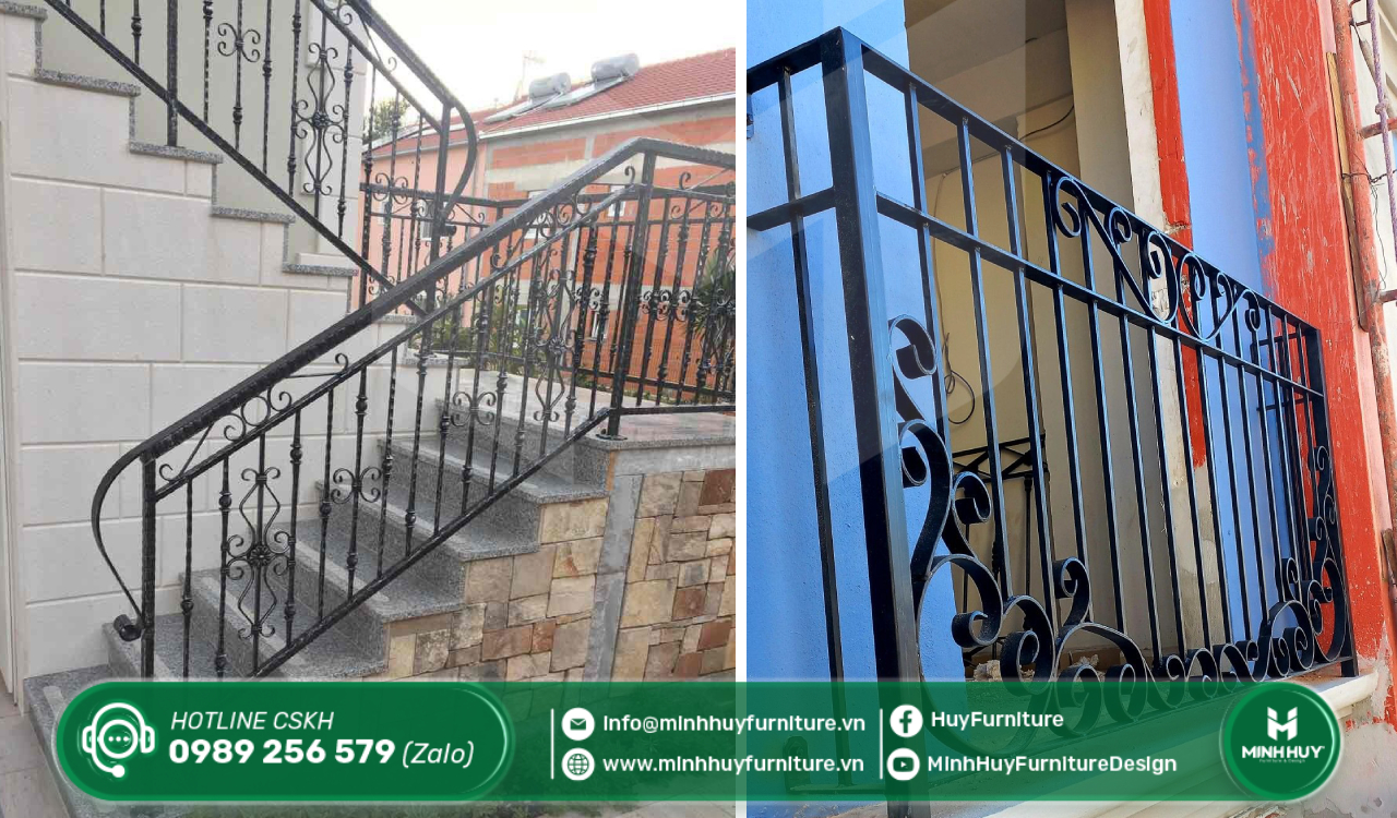 báo giá thi công khung sắt lan can cần giờ tphcm