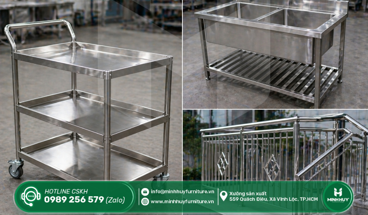 gia công inox theo yêu cầu quận gò vấp tphcm