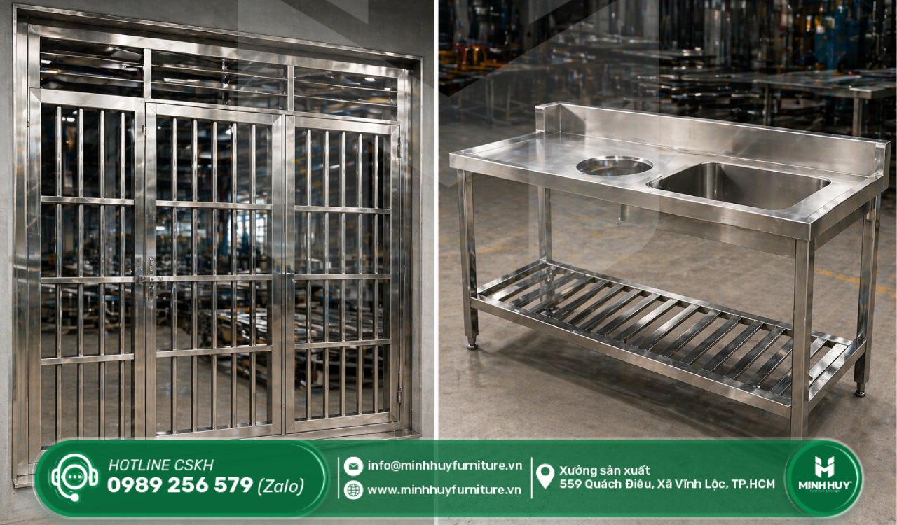 xưởng gia công inox theo yêu cầu quận tân phú tphcm