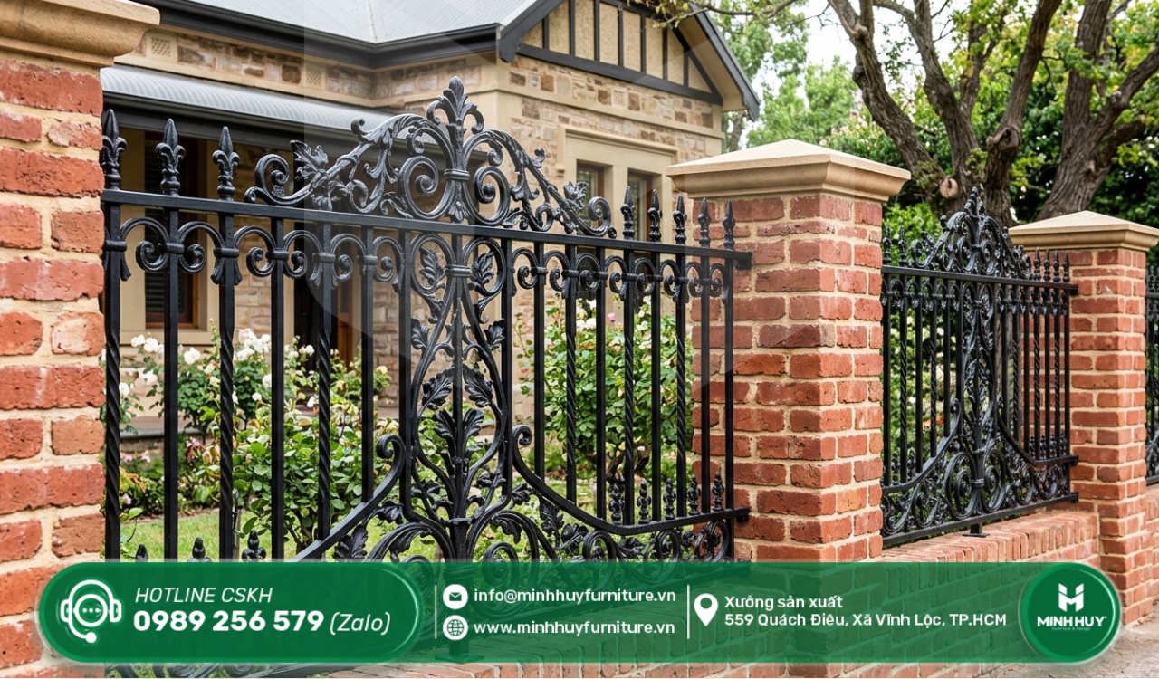 làm khung hàng rào sắt cần giờ tphcm