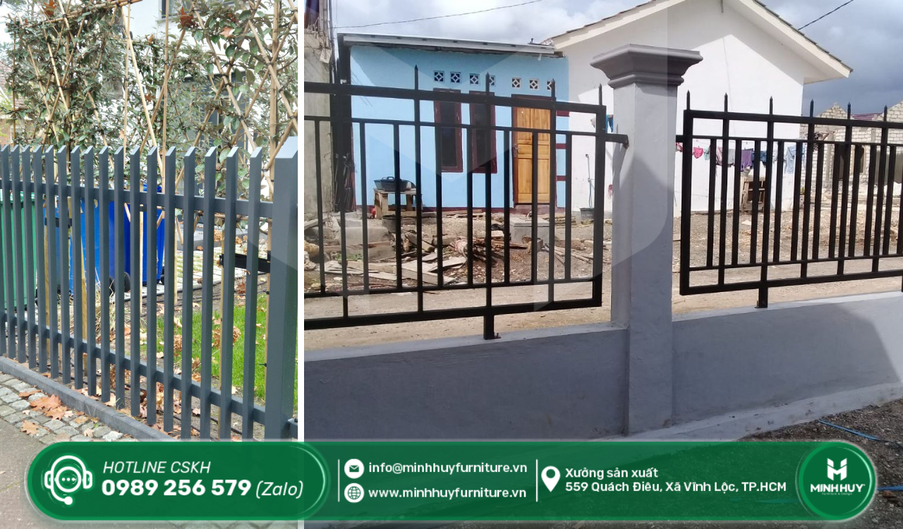 làm khung hàng rào sắt củ chi tphcm
