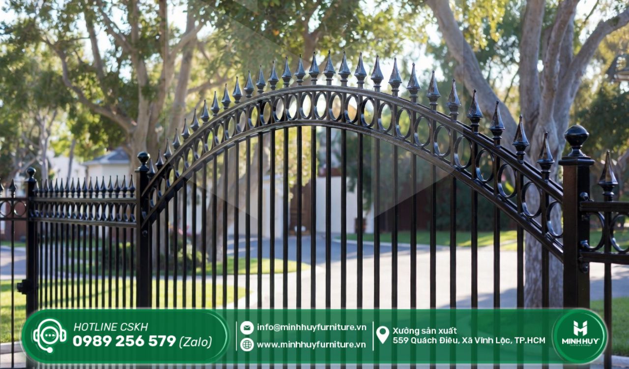 thi công khung hàng rào sắt quận 12 tphcm