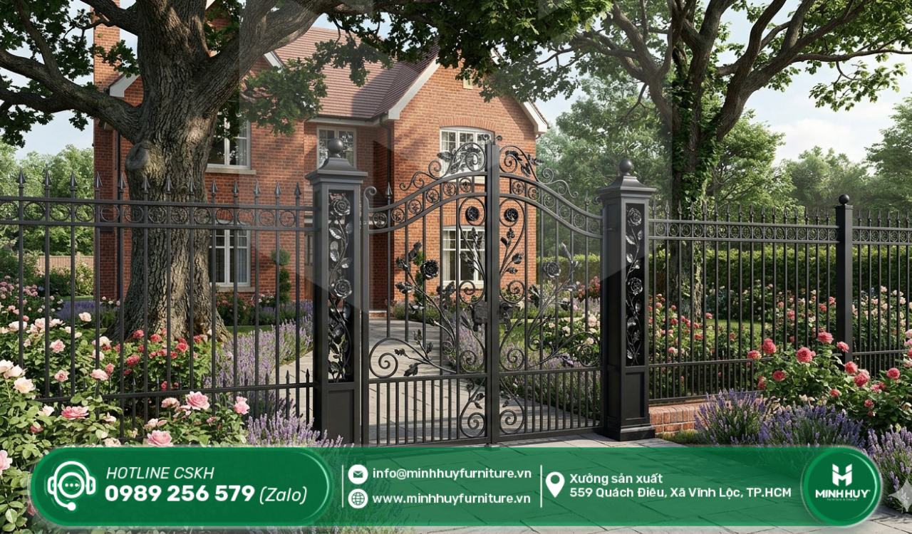 làm khung hàng rào sắt quận 8 tphcm