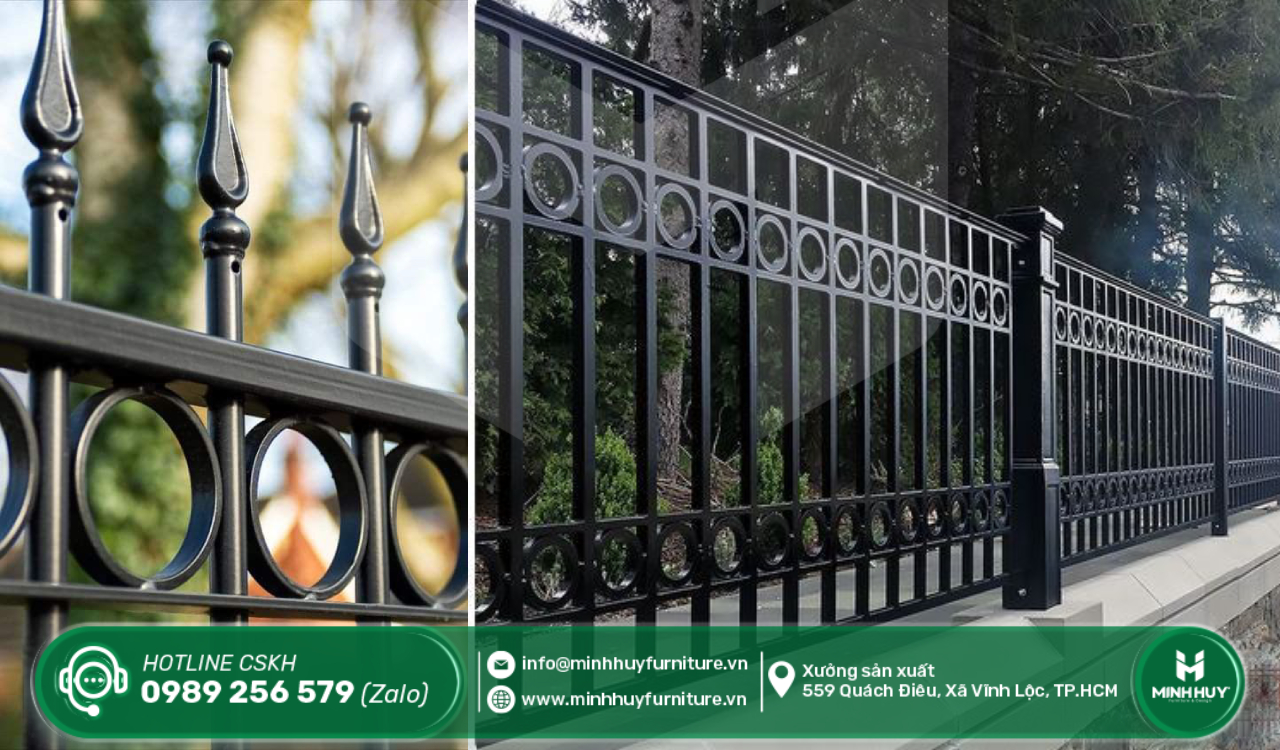 thi công khung hàng rào sắt quận gò vấp tphcm