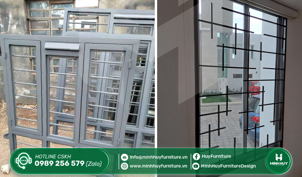 đơn vị làm khung sắt bảo vệ cửa sổ quận 12 tphcm