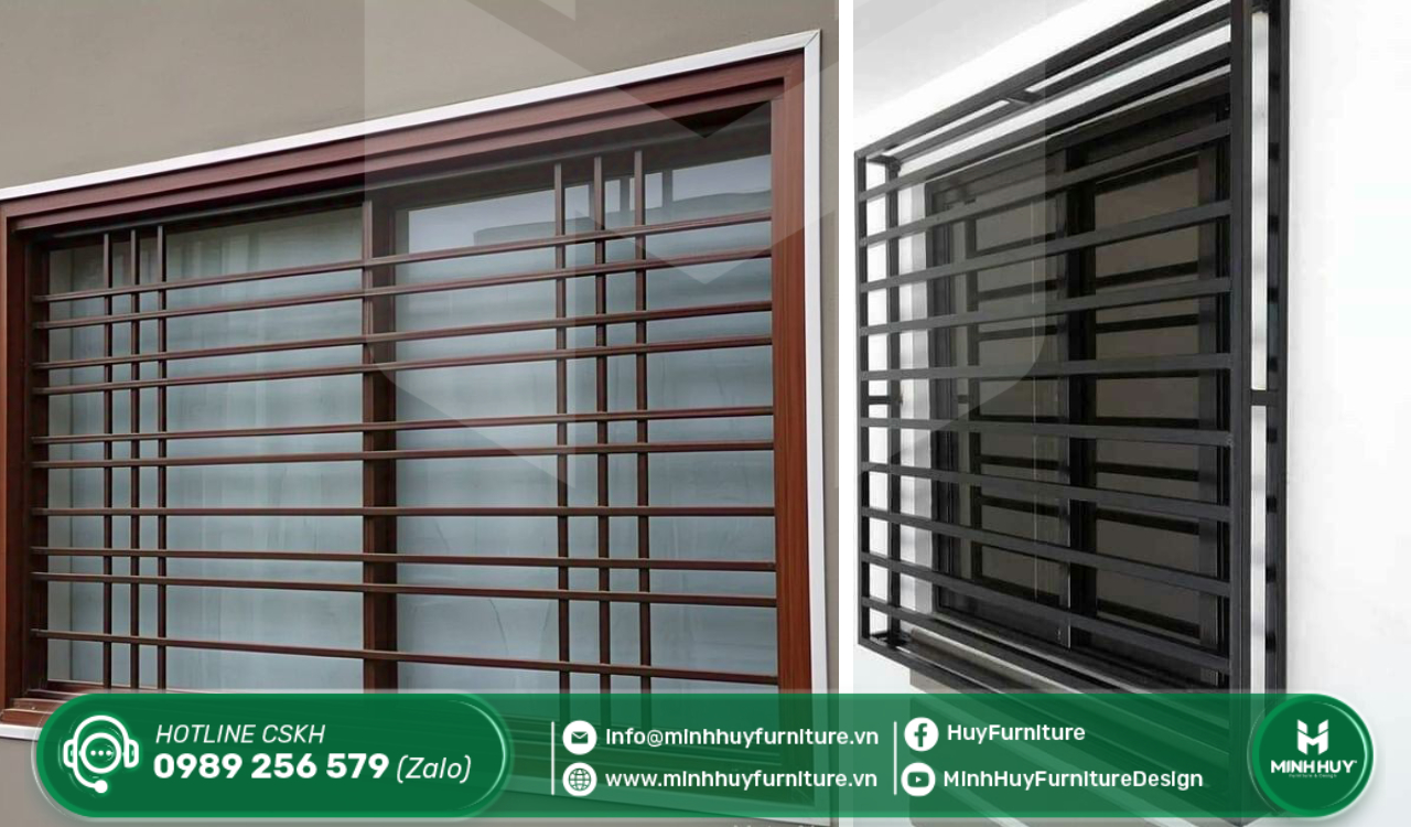 xưởng làm khung sắt bảo vệ cửa sổ quận bình thạnh tphcm