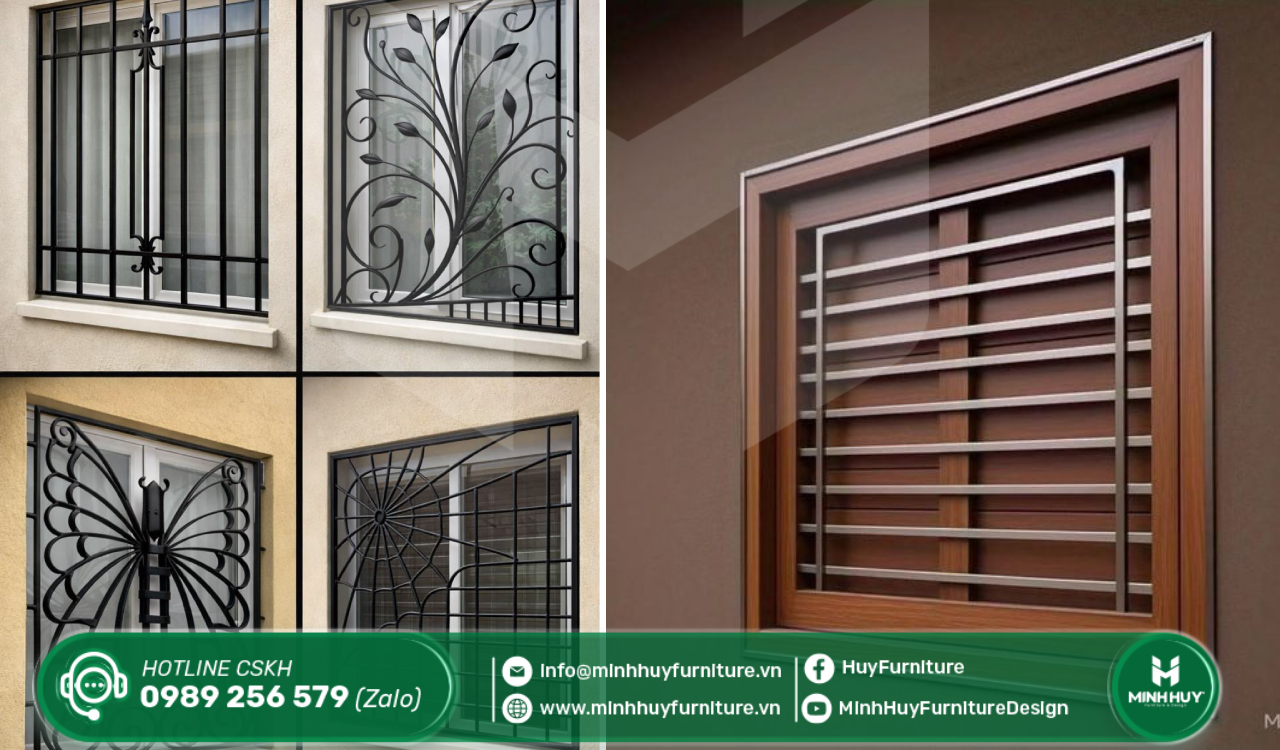 thi công khung sắt bảo vệ cửa sổ quận tân phú tphcm