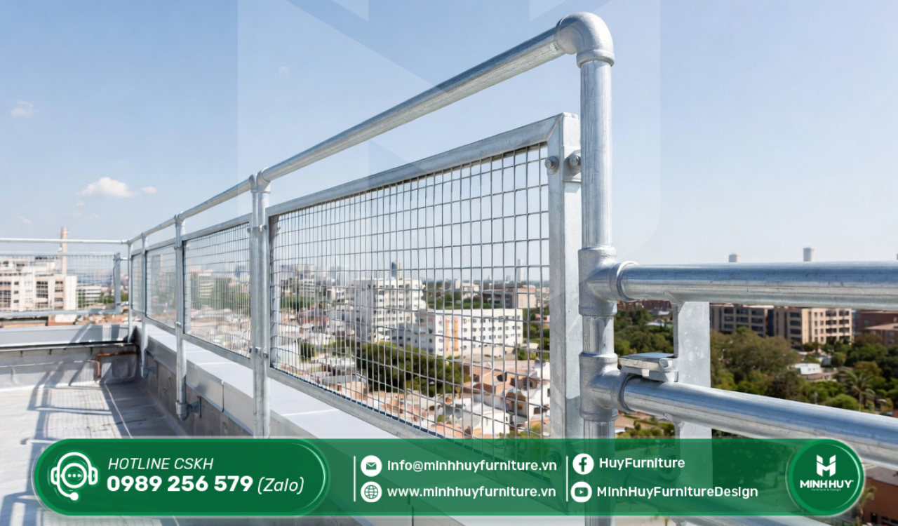 báo giá thi công khung sắt bảo vệ sân thượng thủ đức tphcm