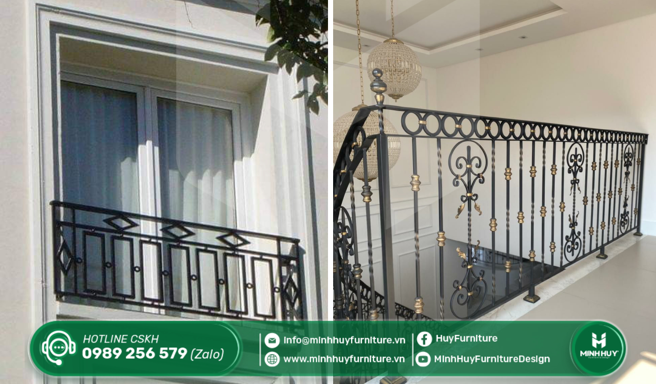 làm khung sắt lan can quận tân phú tphcm