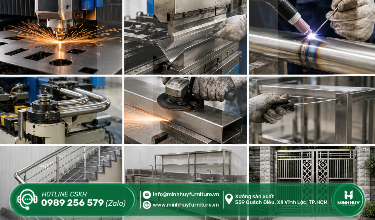 giá gia công inox quận 10 tphcm