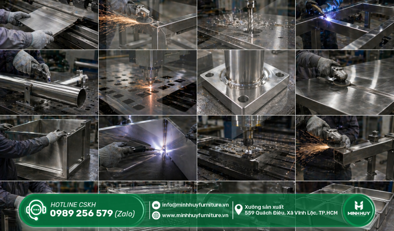 gia công inox giá rẻ quận tân phú tphcm