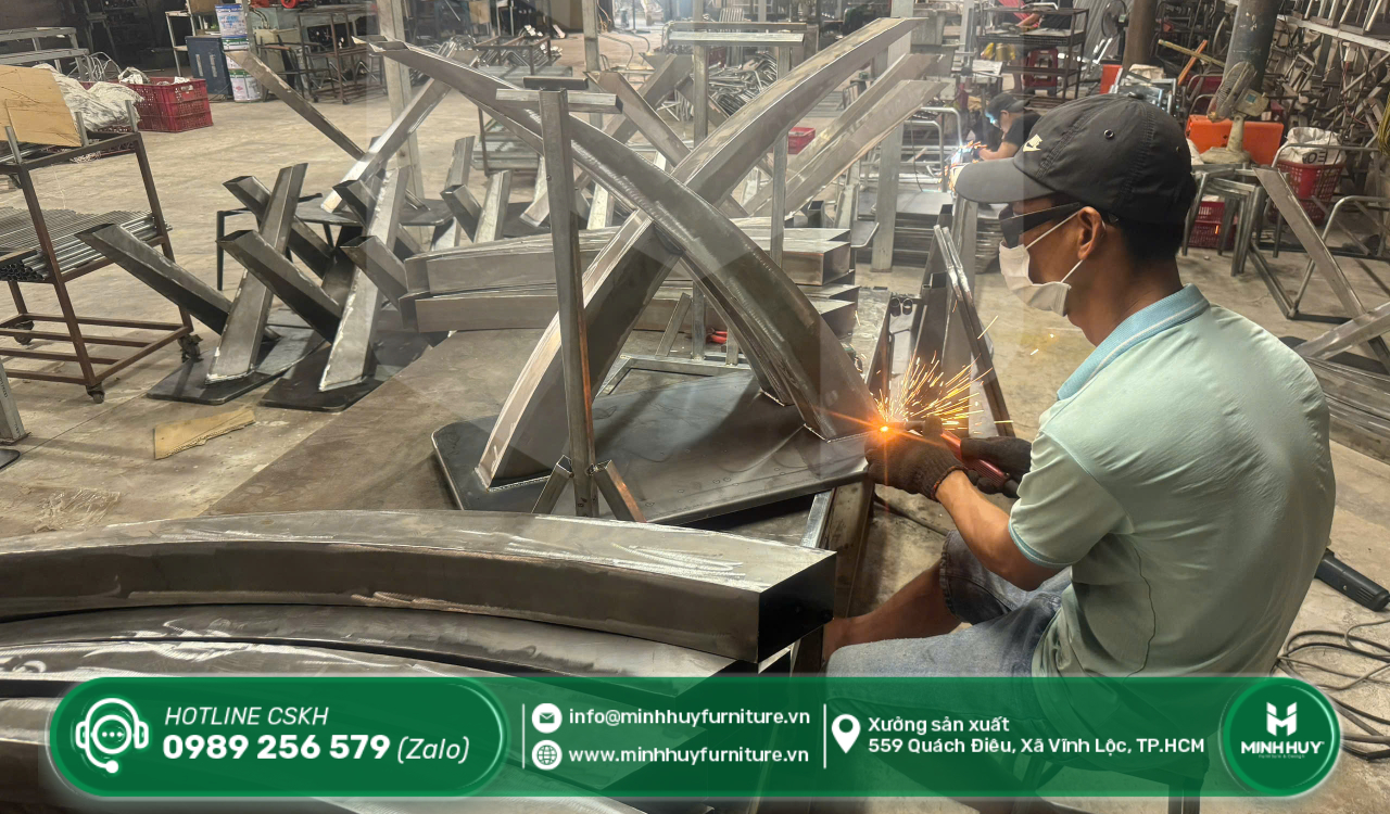 xưởng gia công inox theo yêu cầu cần giờ tphcm