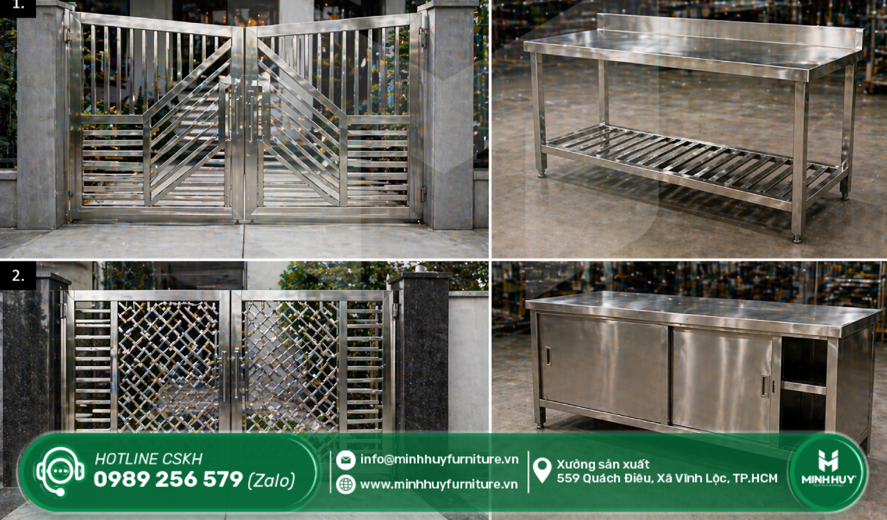 gia công inox giá rẻ quận 3 tphcm