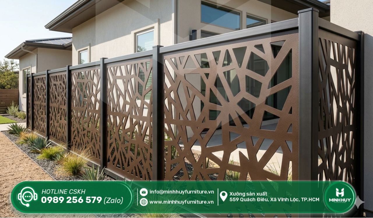 báo giá thi công khung hàng rào sắt cần giờ tphcm