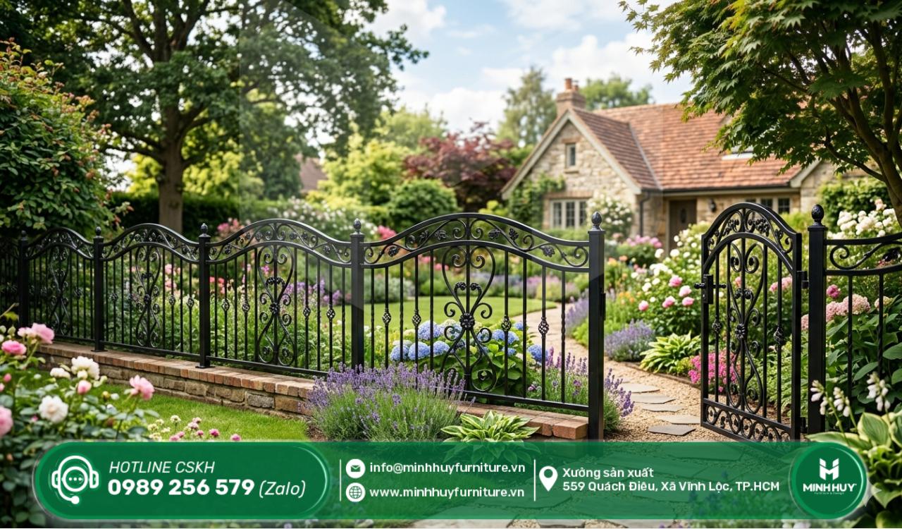 báo giá thi công khung hàng rào sắt quận 4 tphcm