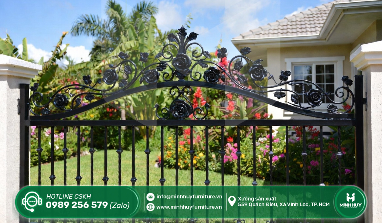 xưởng làm khung hàng rào sắt quận bình thạnh tphcm