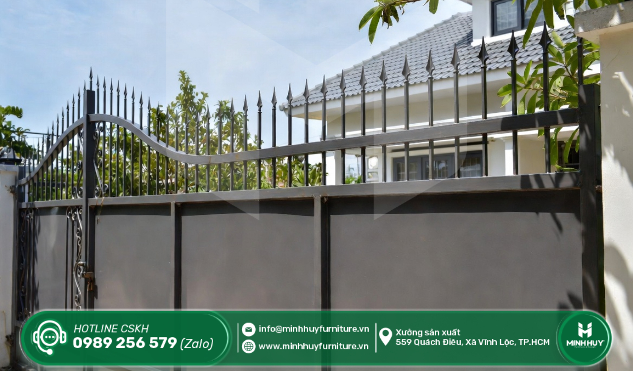 khung hàng rào sắt tại hcm giá rẻ
