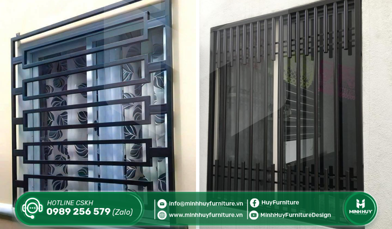 làm khung sắt bảo vệ cửa sổ huyện bình chánh tphcm