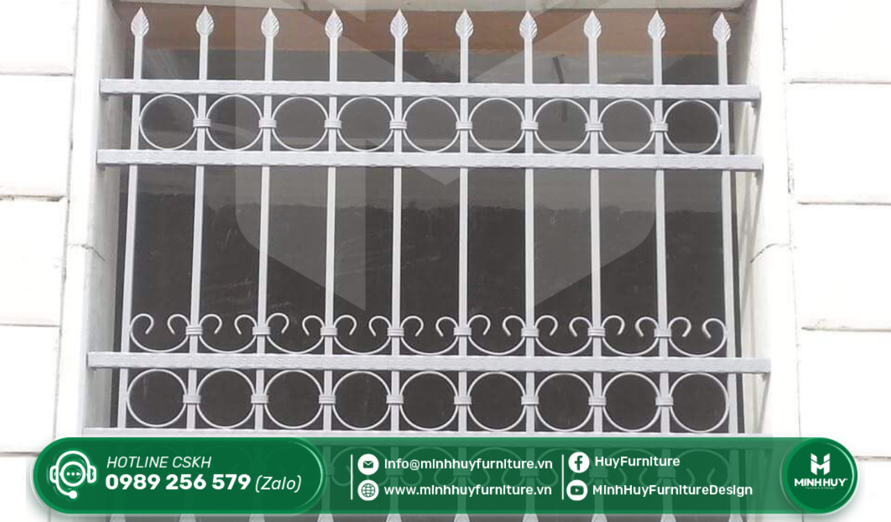 xưởng thi công khung sắt bảo vệ cửa sổ quận tân phú tphcm giá rẻ
