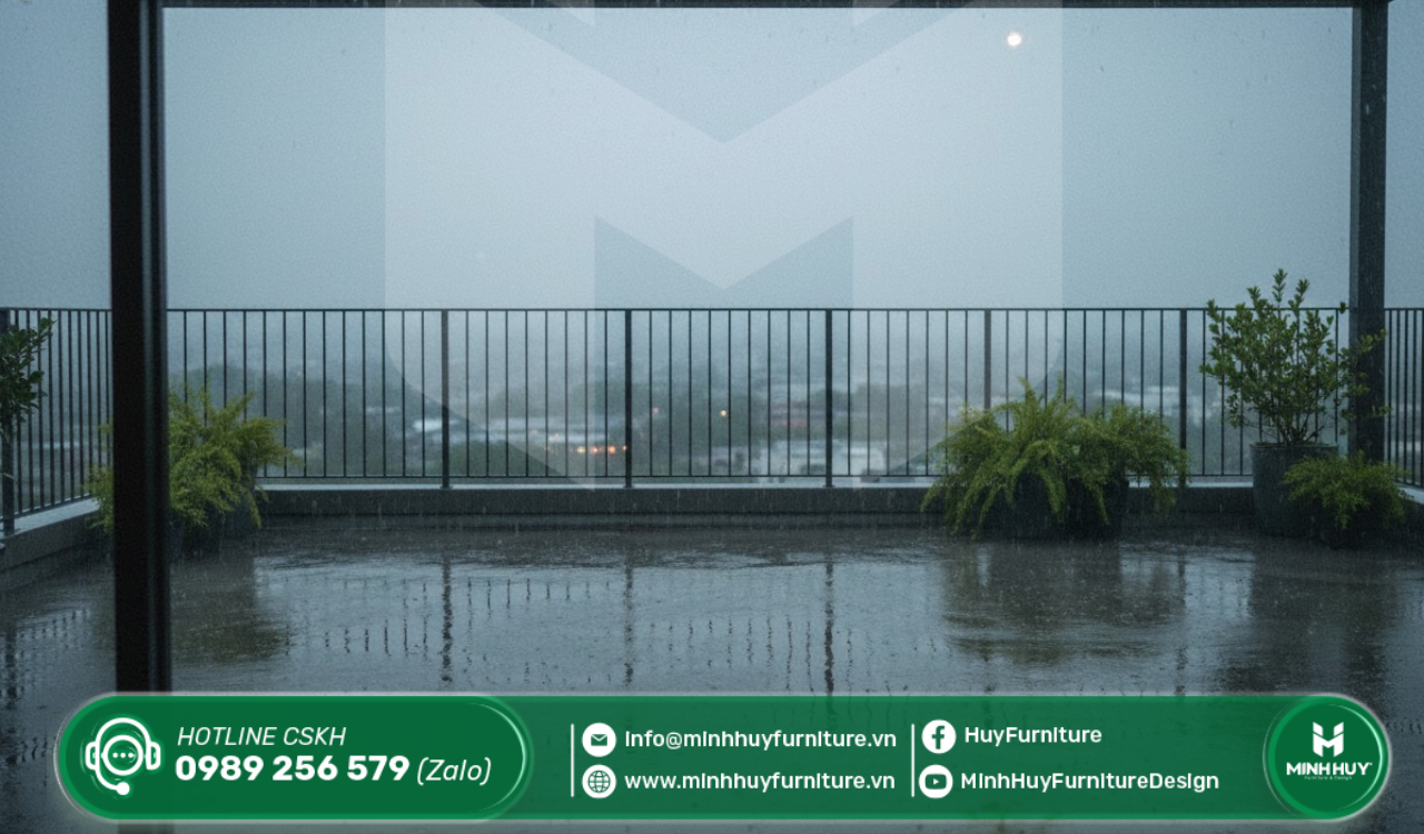 làm khung sắt bảo vệ sân thượng quận 5 tphcm