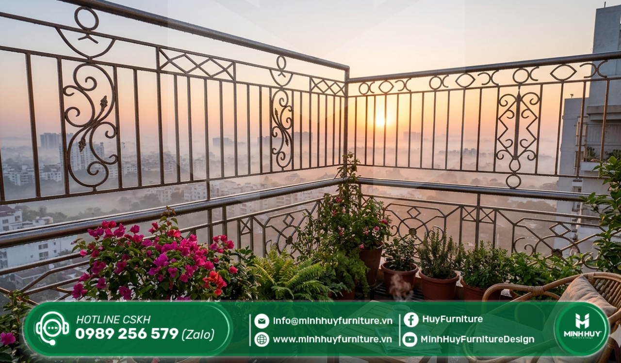 báo giá thi công khung sắt bảo vệ sân thượng quận 6 tphcm