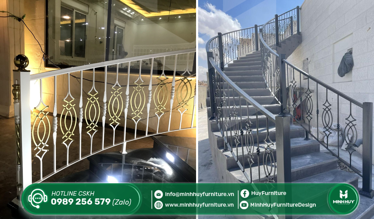 xưởng làm khung sắt lan can cần giờ tphcm